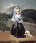 Francisco Goya Maria Teresa de Borbon y Vallabriga oil painting reproduction